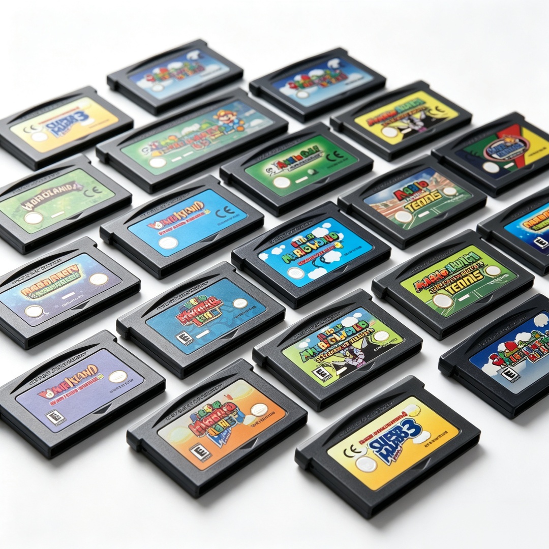 Party Games Mario - ตลับเกม GBA แบบเรโทร 32 บิต รุ่นยุโรป