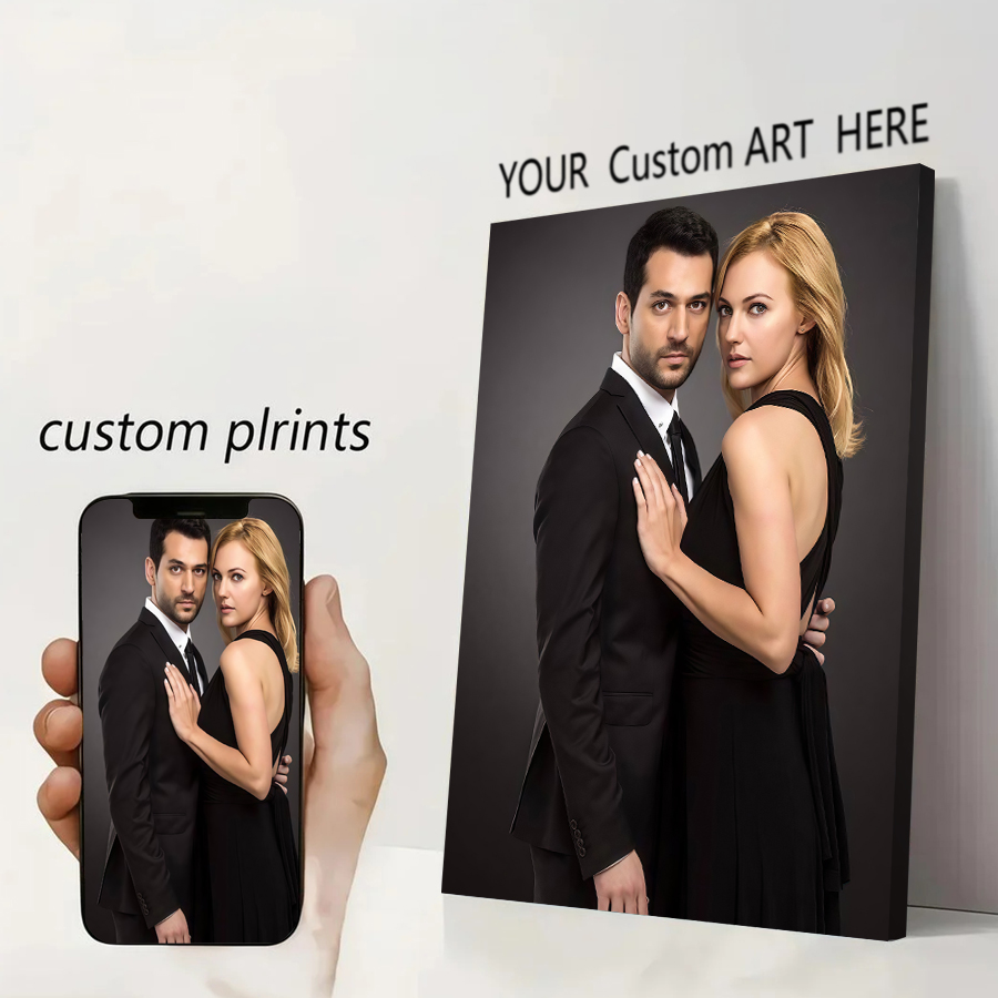 Party Games Gifts - โปสเตอร์ผ้าแคนวาสพิมพ์ลายตามสั่ง โปสเตอร์อนิเมะ เกม ภาพวาดจากรูปถ่ายของคุณ ของขวัญส่วนตัว ปรับแต่งรูปภาพ