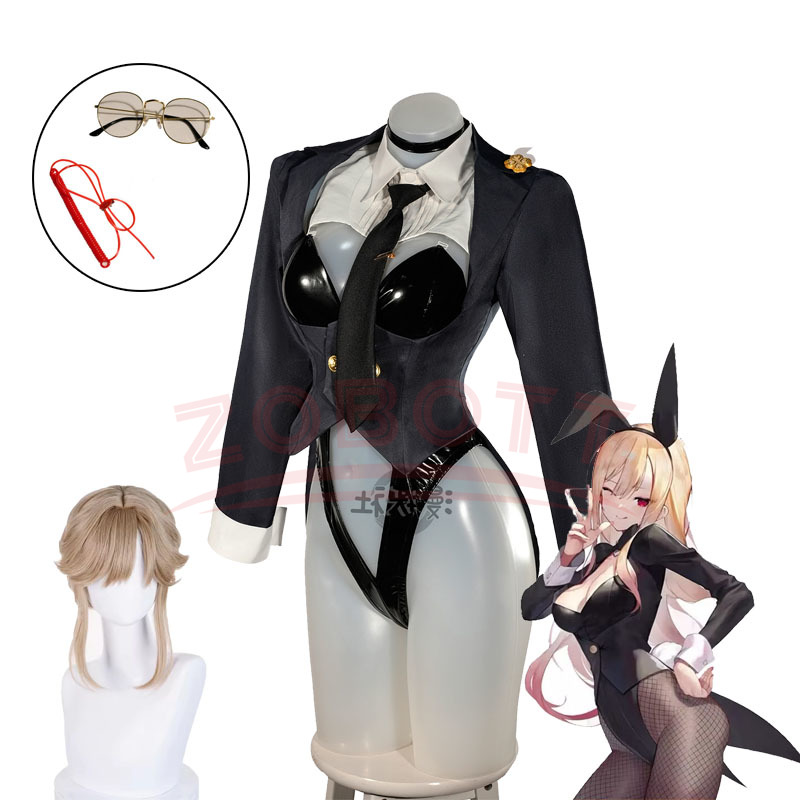 Party Games Bunny - อะนิเมะ NIKKE เทพธิดาแห่งชัยชนะ อาเด บันนี่คอสเพลย์เครื่องแต่งกายชุดเต็มตัวบทบาทตัวละครชุดปาร์ตี้คาร์นิวัลคอสเพลย์เซ็กส์