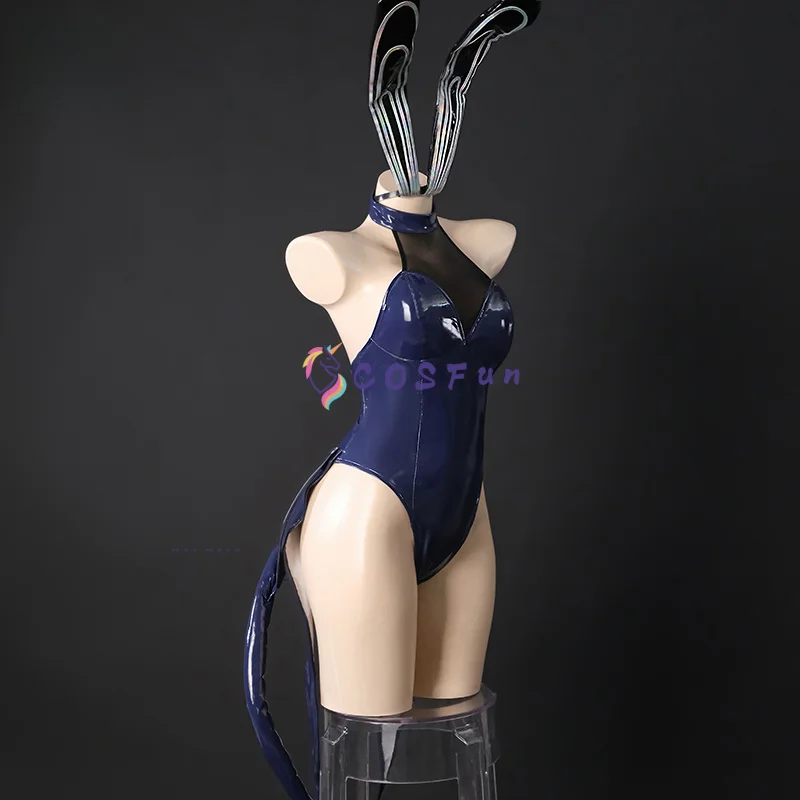 Party Games Bunny - ชุดคอสเพลย์งานคาร์นิวัลฮาโลวีน Azur Lane ชินาโนะ ชุดกระต่ายสาว จั๊มสูท