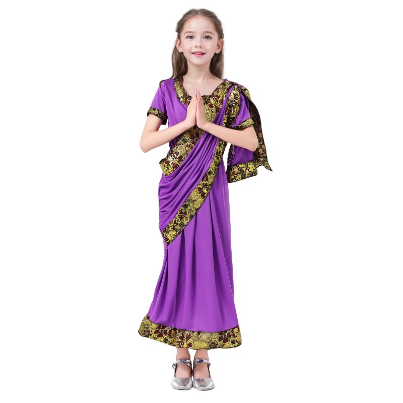 Party Games Indian - เด็กๆ, สาวอินเดีย, คอสเพลย์, ชุดเจ้าหญิง, ปาร์ตี้เต้นรำ, การแสดงบนเวที,
