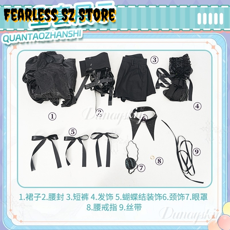 ชุดโกธิคสำหรับสาวๆ สำหรับงานฮา - Party Games Girls บทวิจารณ์และราคา