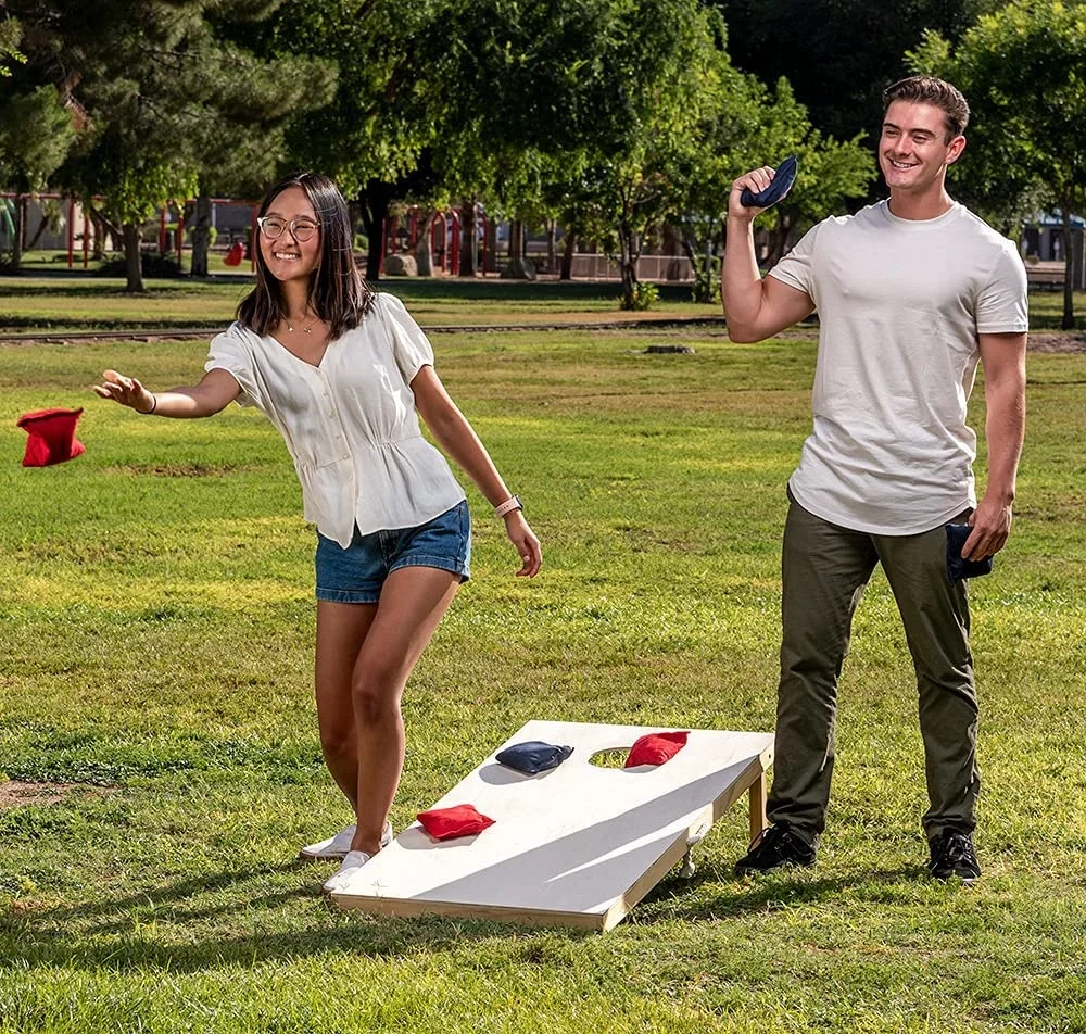 แผ่นไม้เนื้อแข็งคุณภาพสูงสำหรั - Cornhole Board Set บทวิจารณ์และราคา