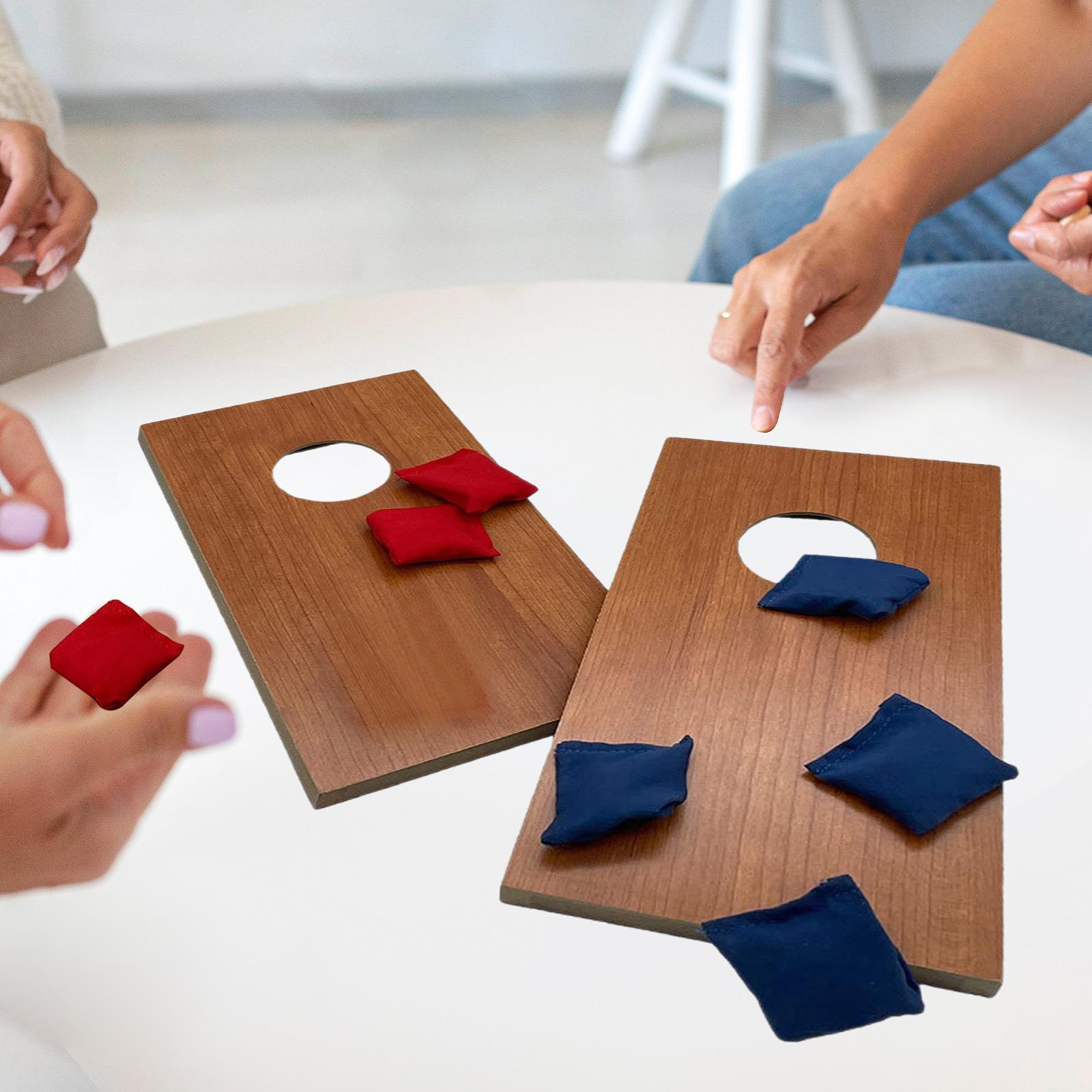 ชุดเกมโยนถุงข้าวโพดแบบพกพาขนาด - Cornhole Board Set บทวิจารณ์และราคา