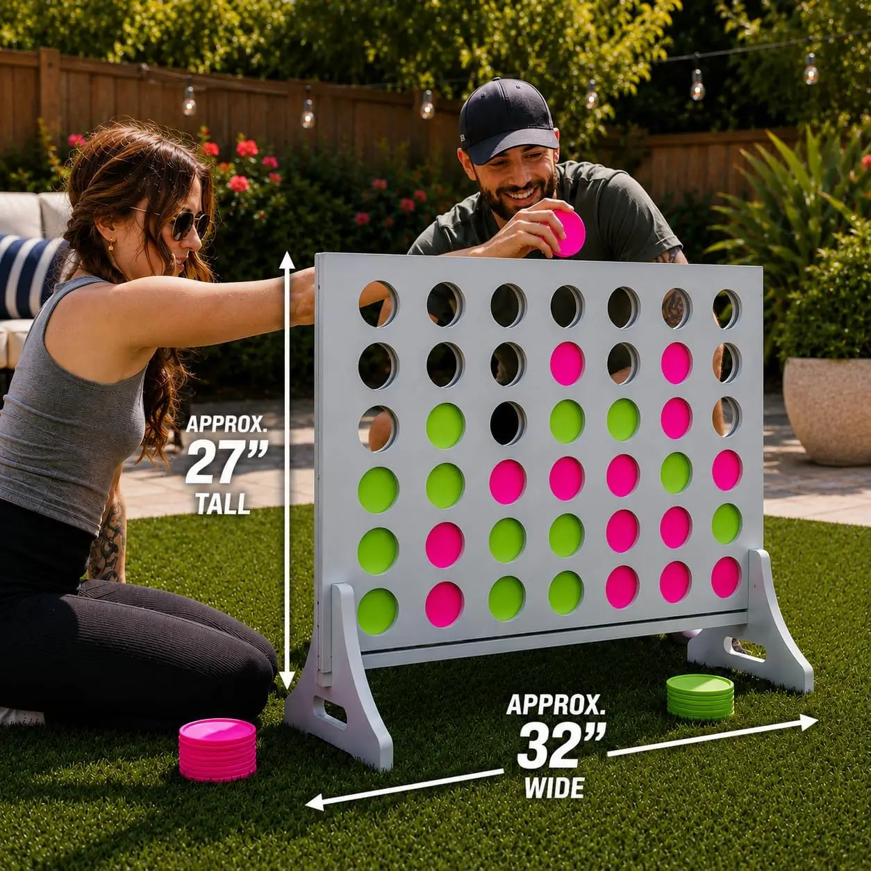เกมต่อแถว 4 ตัวขนาดใหญ่สำหรับค - Party Games Adults Indoor บทวิจารณ์และราคา