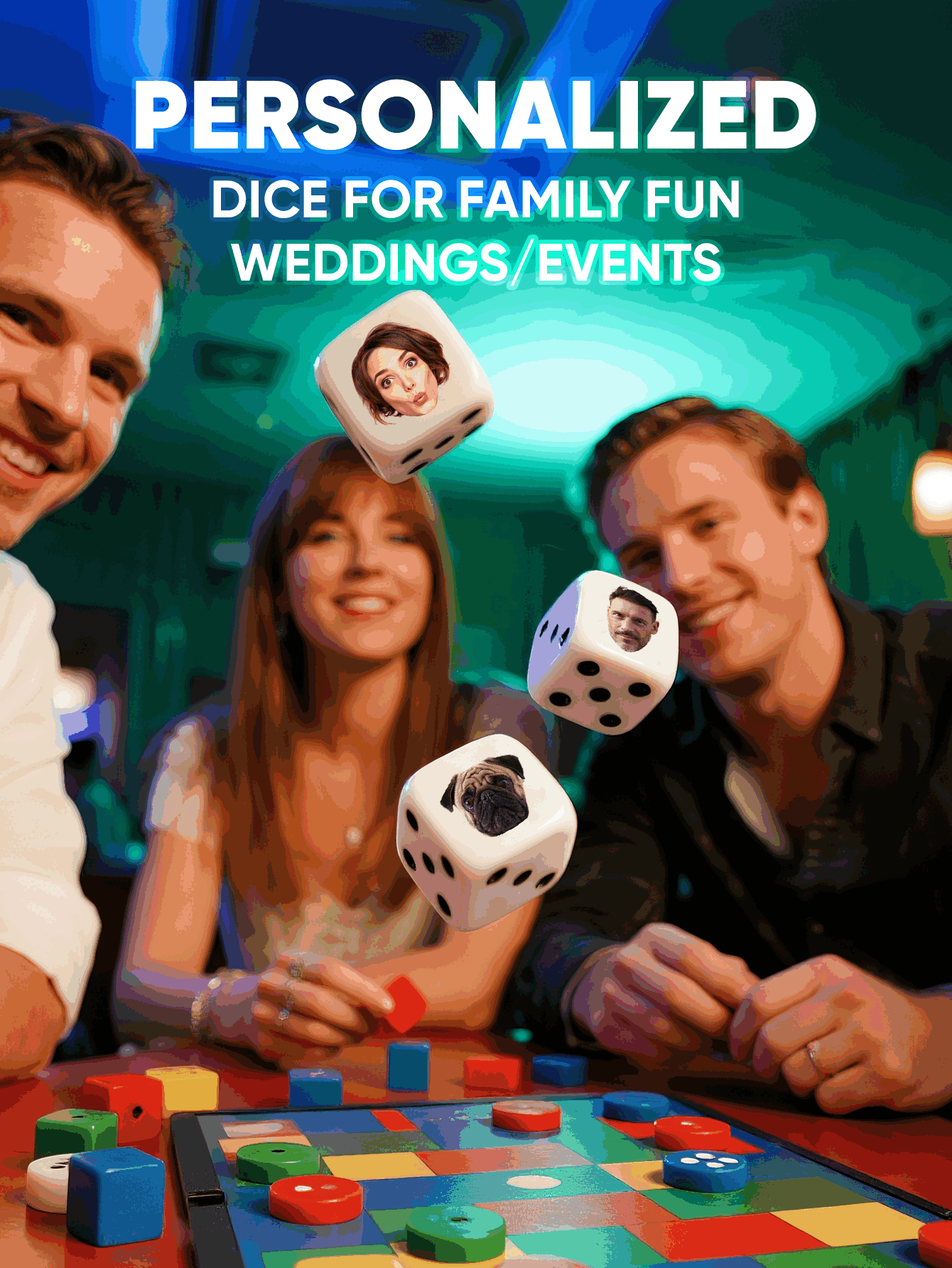 ลูกเต๋าหน้าตาน่ารัก ลูกเต๋าหน้ - Party Games Gifts บทวิจารณ์และราคา