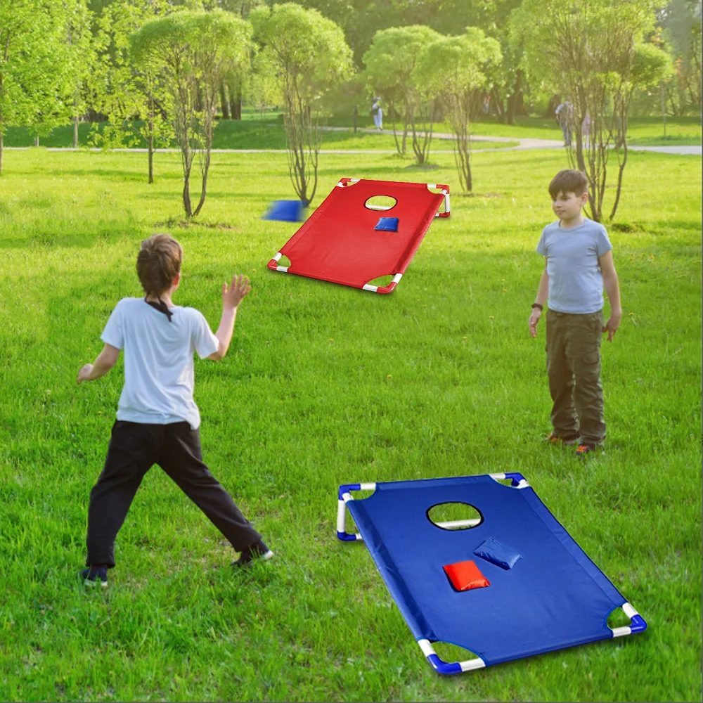 Cornhole แบบพกพาชุด 1 บอร์ดพับ - Cornhole Board Set บทวิจารณ์และราคา