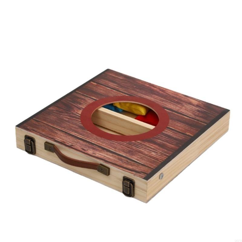 ชุด Cornholes แบบพกพาพร้อมถุงถ - Cornhole Board Set บทวิจารณ์และราคา