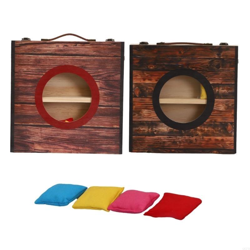 ชุด Cornholes แบบพกพาพร้อมถุงถ - Cornhole Board Set บทวิจารณ์และราคา