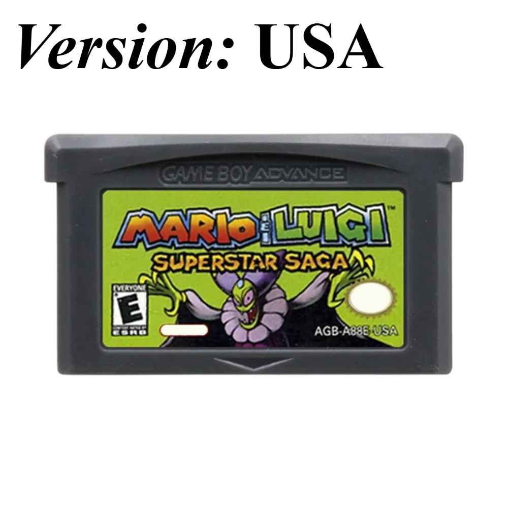 ตลับเกมซีรีส์ USA GBA Super Ad - Party Games Mario บทวิจารณ์และราคา