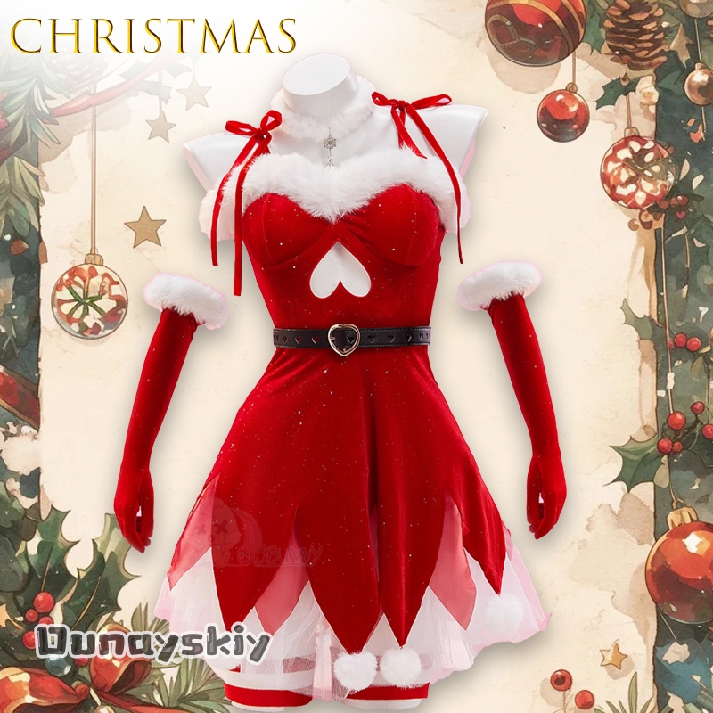 ชุดคอสเพลย์เดรสกำมะหยี่สีแดงแบ - Party Games Free Online บทวิจารณ์และราคา