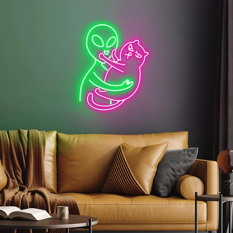 ป้ายไฟนีออนรูปแมวเอเลี่ยน, ไฟ  - Party Games Best บทวิจารณ์และราคา