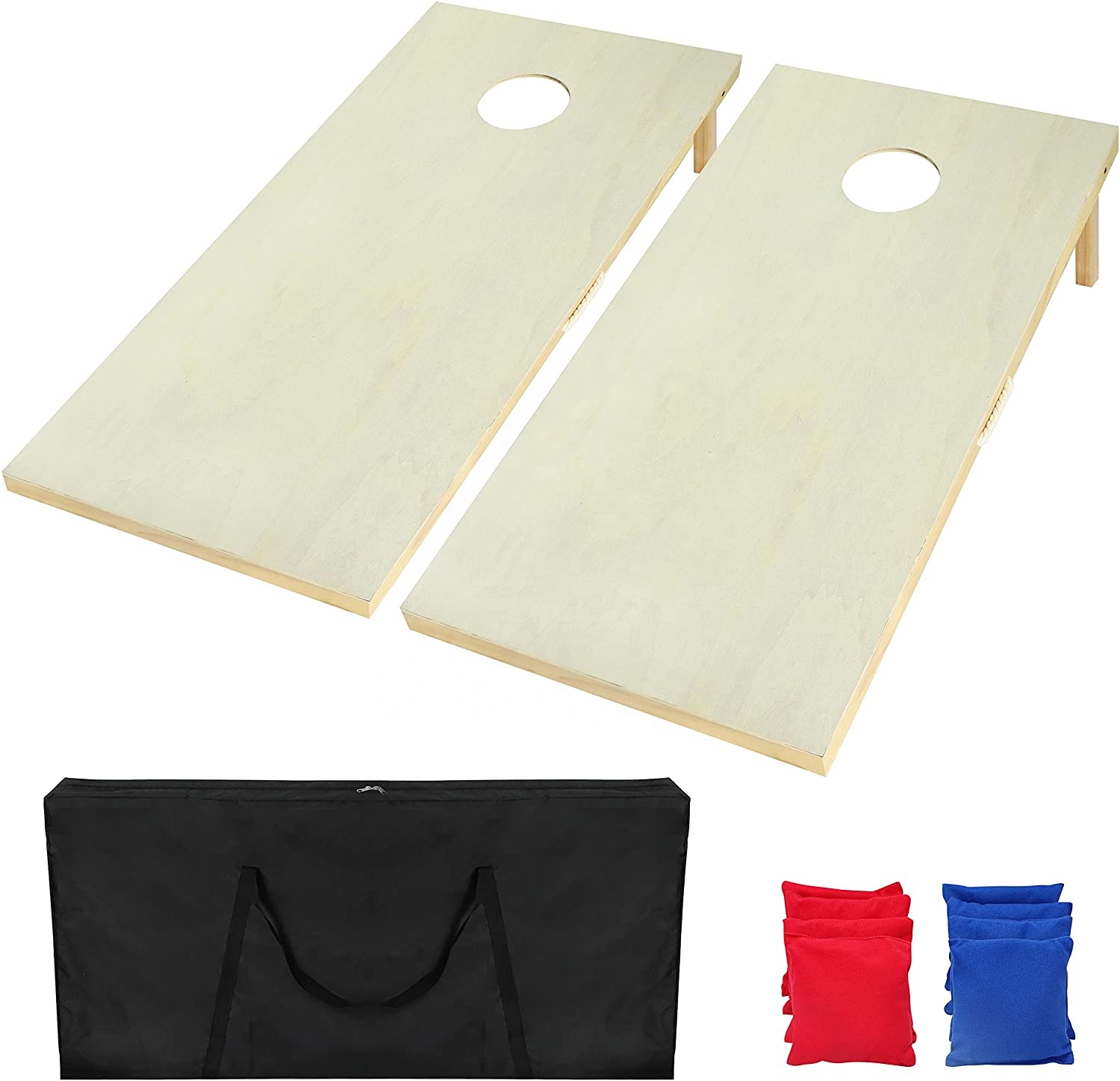 ชุดเกมคอร์นโฮลพร้อมถุงโยน 8 ใบ - Cornhole Board Set บทวิจารณ์และราคา