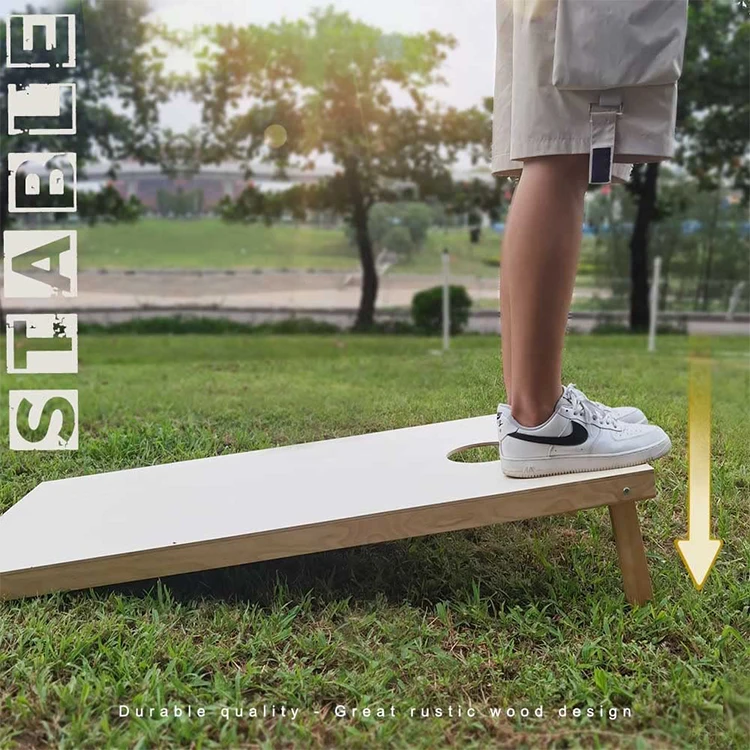 ชุดเกมคอร์นโฮลพร้อมถุงโยน 8 ใบ - Cornhole Board Set บทวิจารณ์และราคา